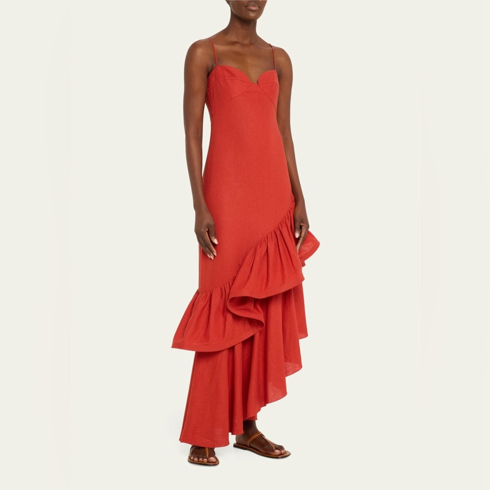 Johanna Ortiz Acercate Mas Ankle Dress NWT SIZE 10 - Picture 4 of 16